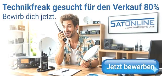 Verkäufer Funktechnik Baar Zug 80 Prozent Job Satonline Amateurfunk CB Funk SDR LoRa Kommunikationstechnik