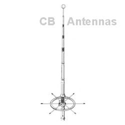 CB Antenne Sirio Super 9 155cm (pied fixe) - Tout pour votre