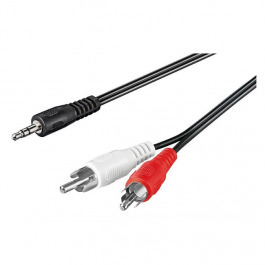 Kabel Audio Stereo Klinke - 2xCinch 1,5m