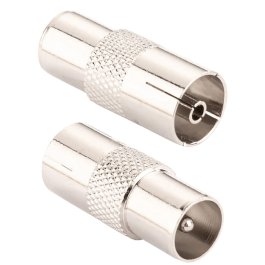 IEC Adapter Kupplung-Stecker F/M Met.