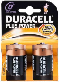Batterie 2pz. Mono D Duracell LR20/D