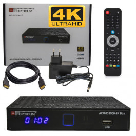 Opticum AX UHD 1500 Récepteur 4K