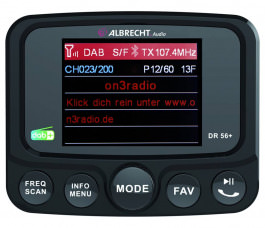 Albrecht DR 56+ DAB+ Autoradio Adapter