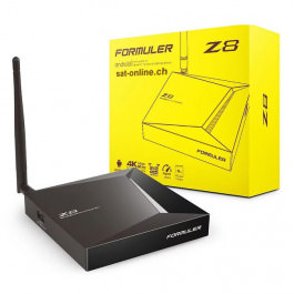 Formuler Z8 boîte IPTV 4K avec WiFi Android H.265