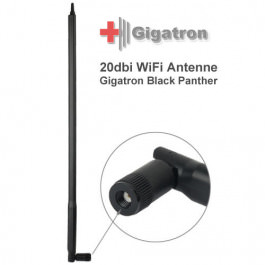 Antenna WiFi 44cm black panther 20dbi