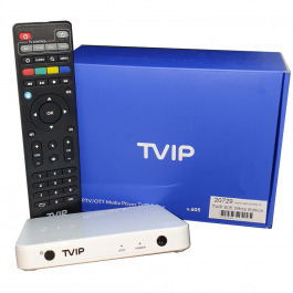 IPTV TVIP 605 Box WiFi White Edition