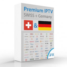IPTV FTA Sender Schweiz + DE 12Mt