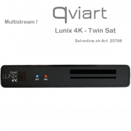 QVIART Lunix 4K CI Twin UHD Sat Receive