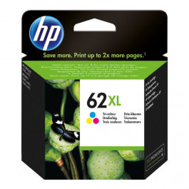 Tinte color HP original C2P07AE Nr. 62XL