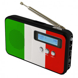 DAB+ Radio SKV DAB 100 Flagge Italien