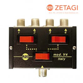 Zetagi V4 - 4-fach Antennenumschalter