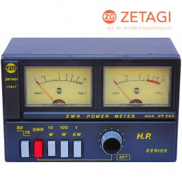 Zetagi HP-500 SWR + Watt Meter 3-200 MHz