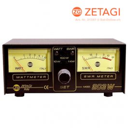 Zetagi 203 SWR + Watt Meter Dual