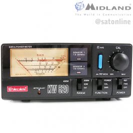 Midland KW520 SWR-Watt Meter 1.8-525 MHz