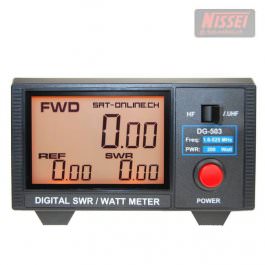 Nissei DG-503 SWR/Watt-Meter dual LCD