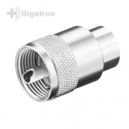 PL UHF-Stecker RG 58/U Silver-Star