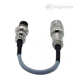 Adaptateur per microfoni 4 spina a 6 pin presa