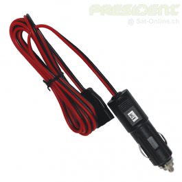 President CB-Funk 12V Kabel + Zigiadapt.