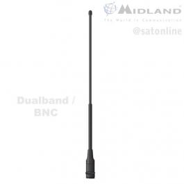 Midland RH-771 BNC VHF/UHF 40cm Funkantenne