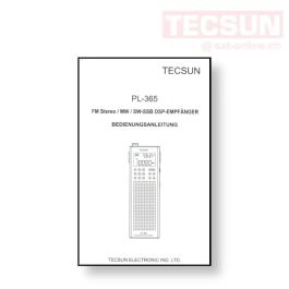 Tecsun PL-365 Bedienungsanleitung DE