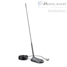 Midland MC45 Antenna CB con base magnetica 45 cm