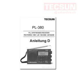 Tecsun PL-380 DSP Anleitung Deutsch
