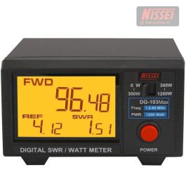 Nissei DG-103 Max ROS/Watt-Mètre LCD