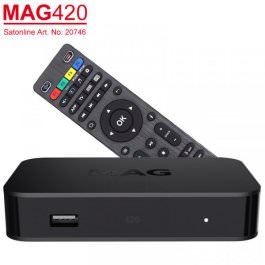 IPTV MAG 420 UHD VOD OTT refurb