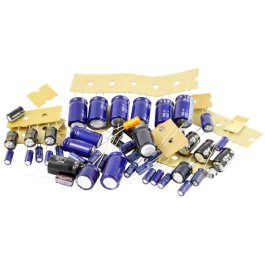 set di condensatori elettrolitici con 50 pezzi assortiti
