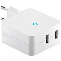 Caricabatterie 230V 2x USB 4.2 A