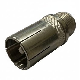 PL UHF-Stecker Quick auf PL UHF-Buchse