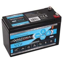 Patona Platinum LiFePO4 12V/6Ah Batt.