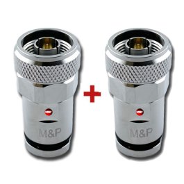 N-Stecker 2Stk. für 10mm Koax M&P