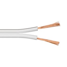 Audio Lautsprecher-Kabel 0.75 weiss