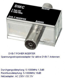 DVB-T Antenne Inserter -Verstärker