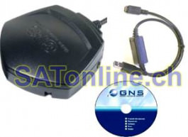 GNS 9833 GPS RDS TMC USB Receiver/Mouse