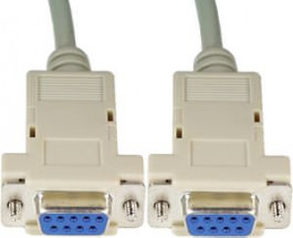 Câble Série DB9 W/W 1,80 m Null modem