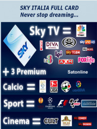 Sat Pay-TV Sky Italia Full Paket