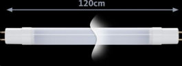 Tube LED TechniLux 120cm 18W Blanc laiteux neutre