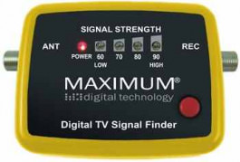 DVB-T Messgerät Signal-Finder Maximum