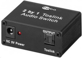 Commutatore audio SPDIF Toslink