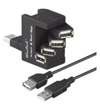 USB Hub 4 Port Flexi-Bay