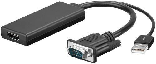 Câble adaptateur VGA vers HDMI - Satonline
