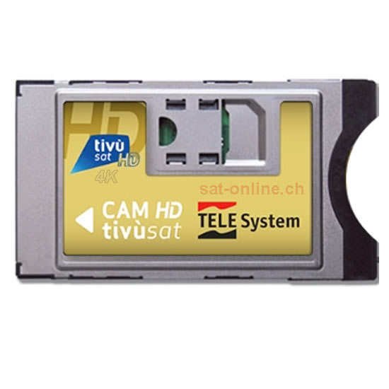 CAM per Tivùsat UHD 4K Telesystem CI+ *QUI* in offerta speciale in magazino  con spedizione rapidissima. - Satonline