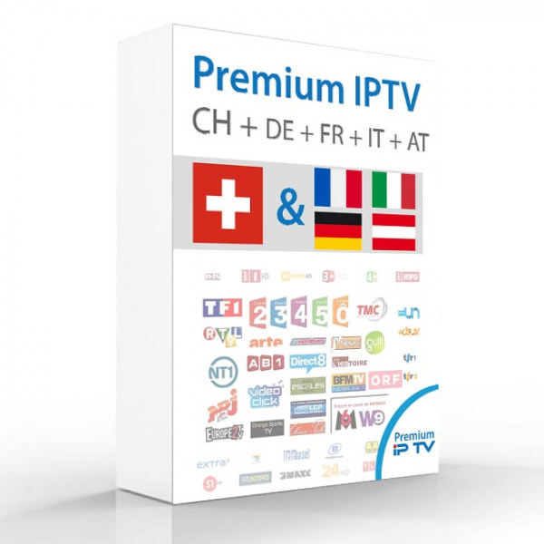 IPTV SUISSE PREMIUM, plus de 60'000 chaînes de TV du monde, VOD