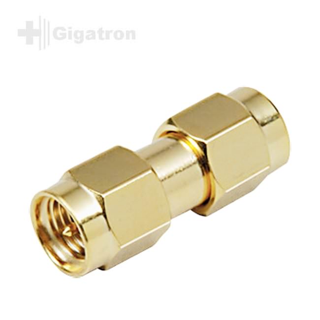 Adaptateur SMA Vers MCX Plaqué Or - Connexion Fiche SMA Mâle Vers Prise MCX Femelle, Haute Qualité