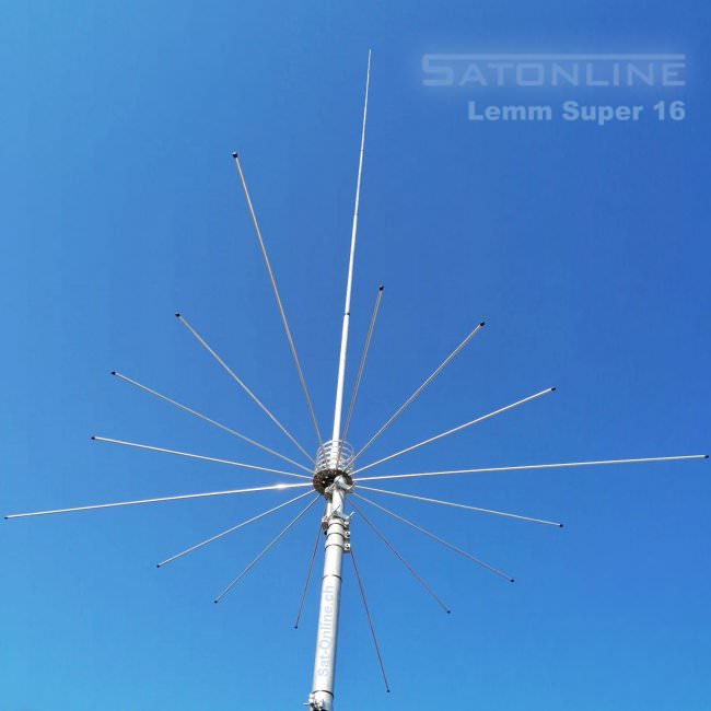 Lemm Super-16 (AT-107 ) CB-Funk Stationsantenne 3/4 λ - Satonline