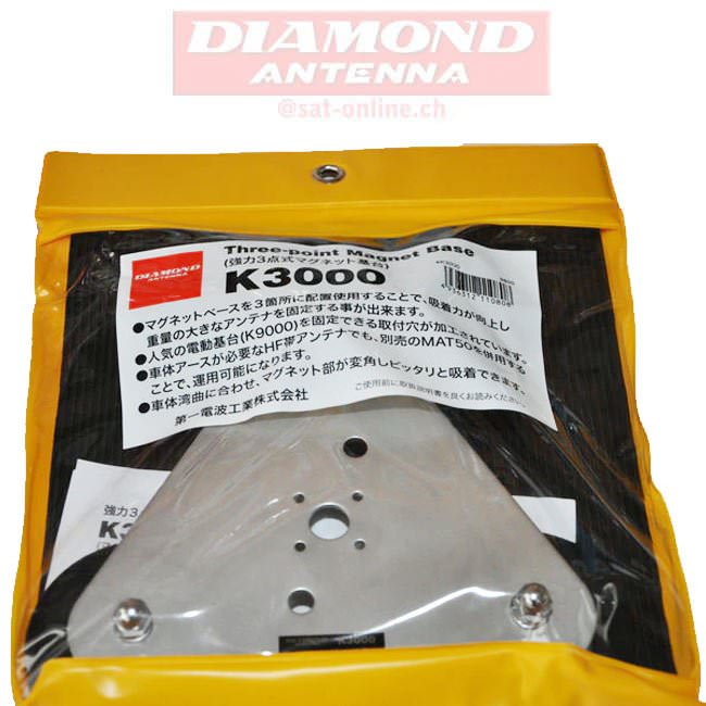 Diamond K-3000 3-fach Magnetfuss