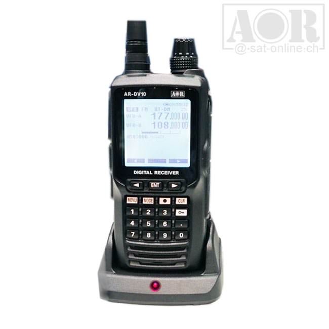 AOR AR-DV10 scanner portable analogue/numérique - Satonline