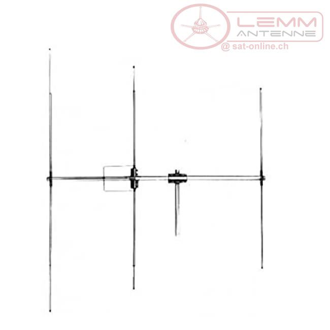 Antenne directive LEMM D3- AT63 D3 pour CB 27 portée de 26 à 30 Mhz